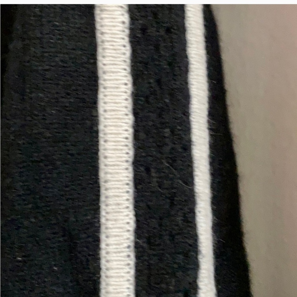 🖤 Racing Stripe Autumn Cashmere 🖤 Zipper Cardigan - Picture 5 of 8